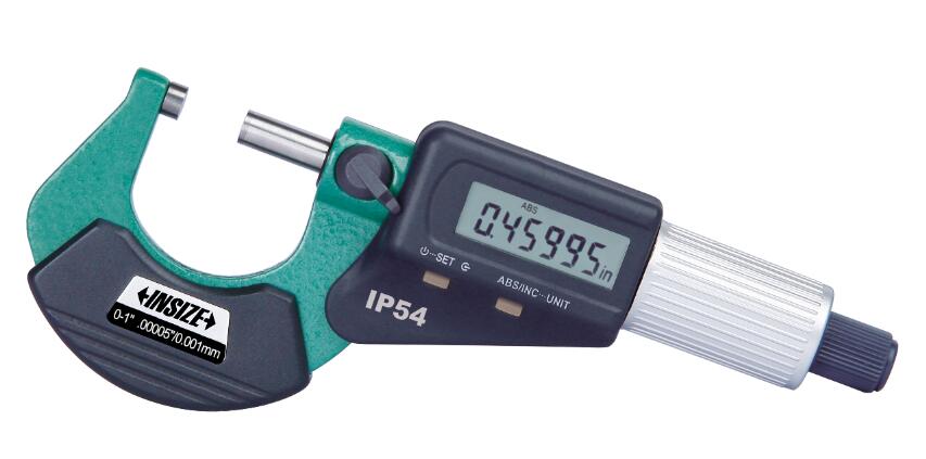 Picture of Insize 3102-175E Digital Outside Micrometer, Ip54, 6-7"/150-175mm