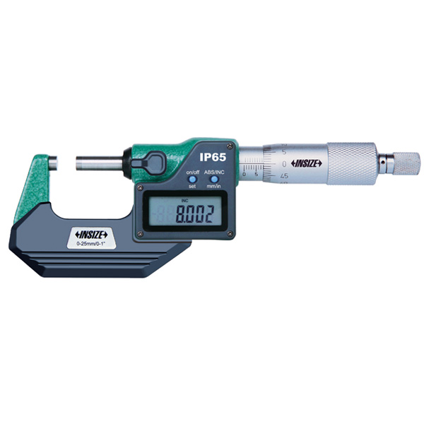Picture of Insize 3108-50A Digital Outside Micrometer, Ip65, 25-50mm/1-2"