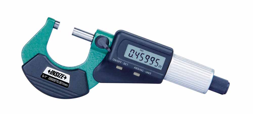 Picture of Insize 3109-50E Digital Outside Micrometer, 1-2"/25-50mm