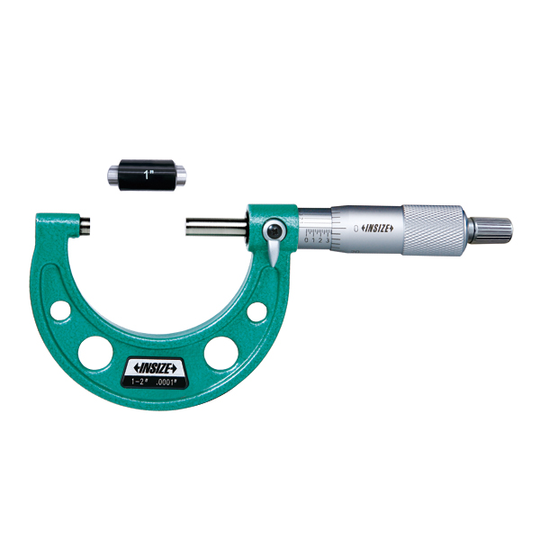 Picture of Insize 3203-3Fa Outside Micrometer, 2-3", Ratchet Friction Thimble