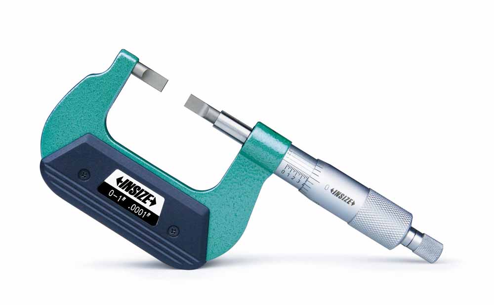 Picture of Insize 3232-1B Blade Micrometer, 0-1", Type B