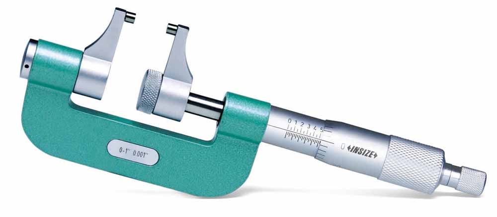 Picture of Insize 3238-1 Caliper Type Micrometer, 0-1"