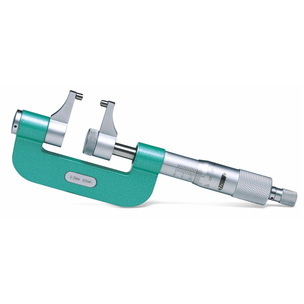 Picture of Insize 3238-25 Caliper Type Micrometer, 0-25mm, Graduation 0.01mm