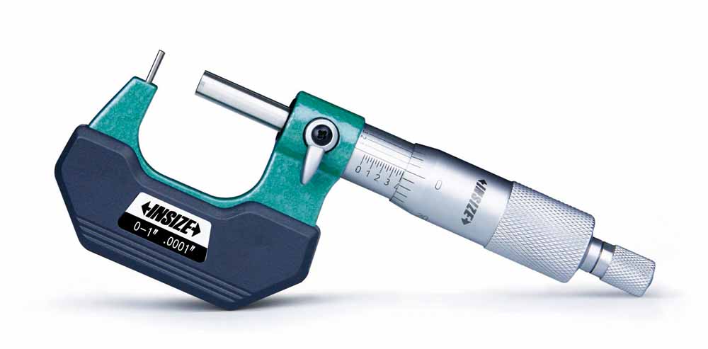 Picture of Insize 3261-1D Cylindrical Anvil Tube Micrometer, 0-1", Type D