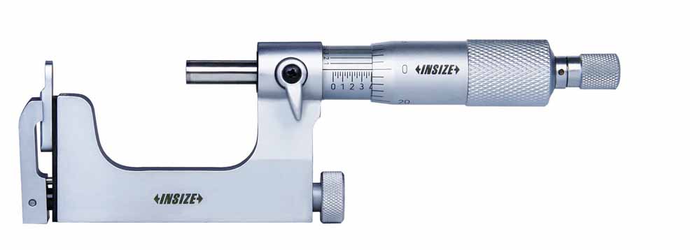 Picture of Insize 3262-1 Interchangeable Anvil Micrometer, 0-1"