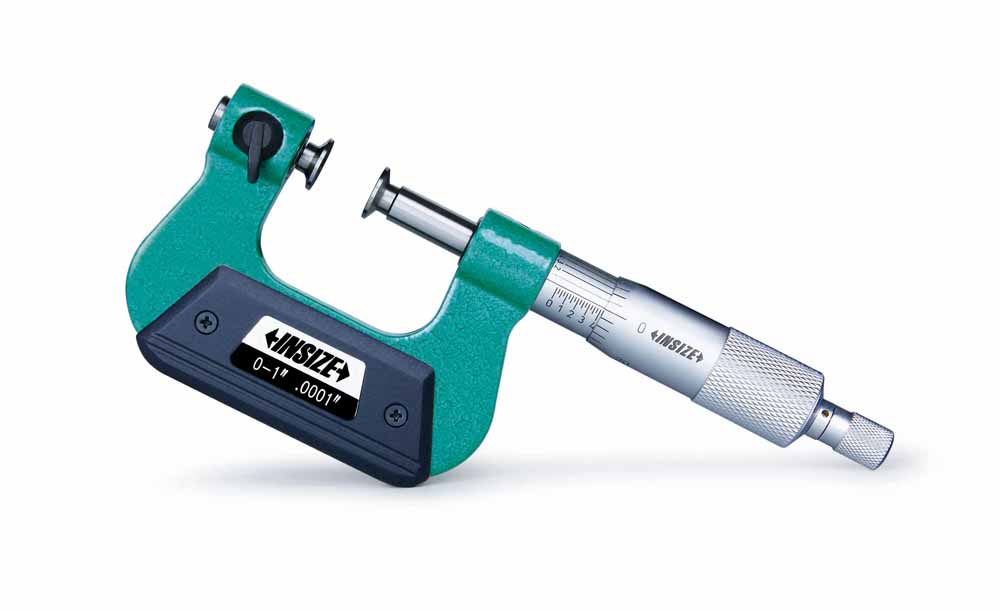 Picture of Non Rotating Spindle Universal Micrometer, 1-2"