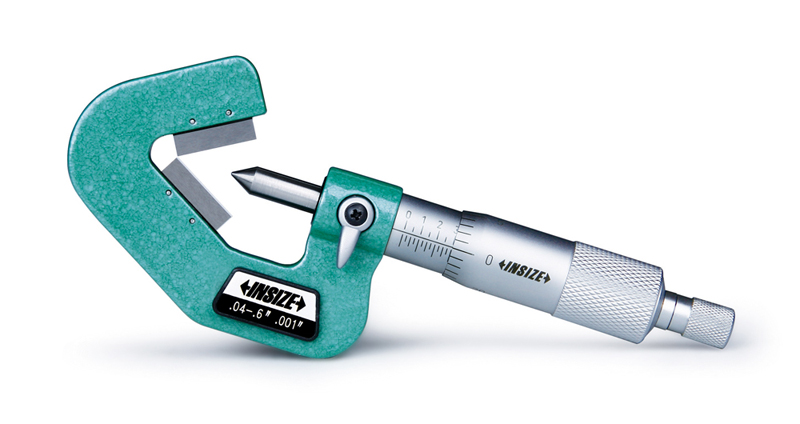 Picture of Insize 3290-143 V-Anvil Micrometer, .8-1.4"