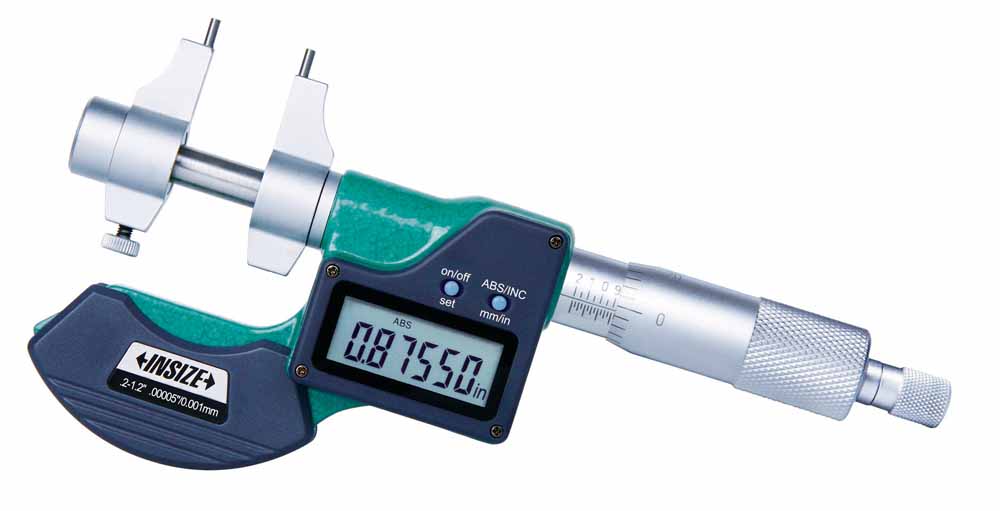 Picture of Insize 3520-50E Digital Inside Micrometer, 1-2"/25-50mm