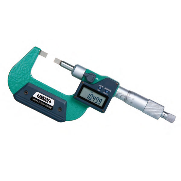 Picture of Insize 3532-175Ba Electronic Blade Micrometer, 150-175mm/6-7", 0.001mm/.00005", Type B