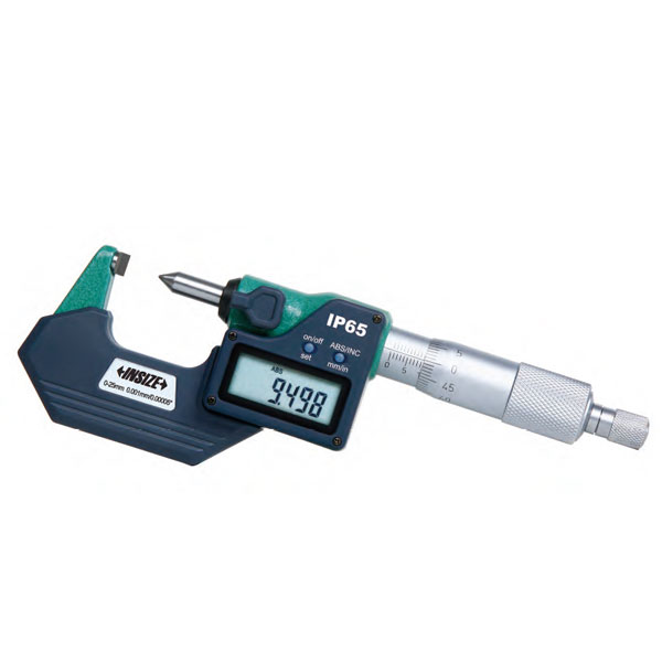 Picture of Insize 3566-50Ca Electronic Crimp Height Micrometer,25-50mm/1-2", 0.001mm/.00005"