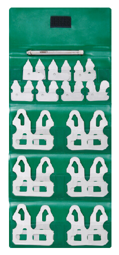 Picture of Insize 4804-8E1 Radius Gage Set, 1-1/16"–1-1/2"