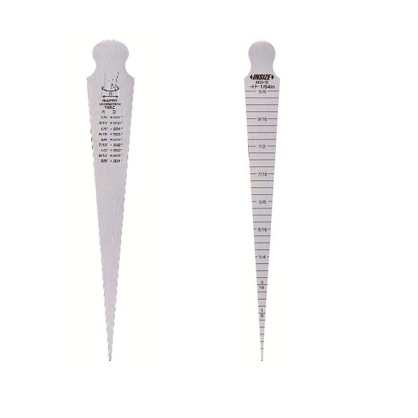 Picture of Insize 4833-1E Taper Gage, 1/32"–5/8"