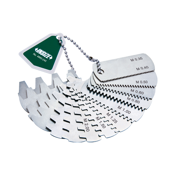 Picture of Insize 4860-25 Gear Tooth Pitch Gage, Range 2-5, Pressure angle 20°