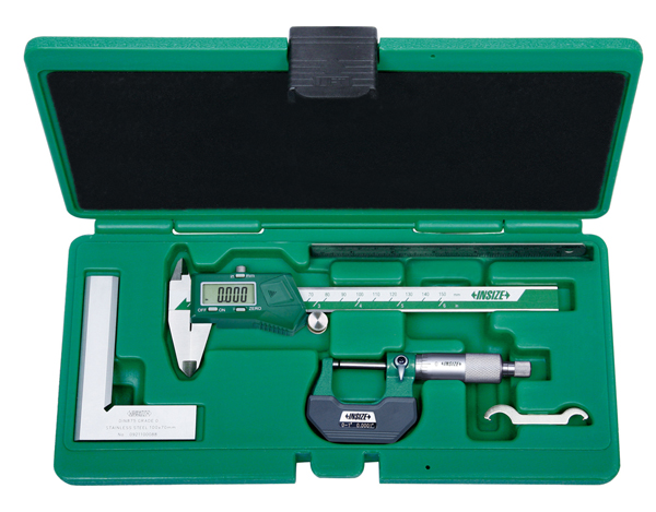 Picture of Insize 5042-E 4-Piece Measuring Tool Set