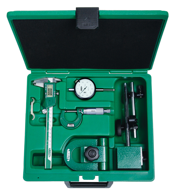 Picture of Insize 5051-E 5-Piece Measuring Tool Set
