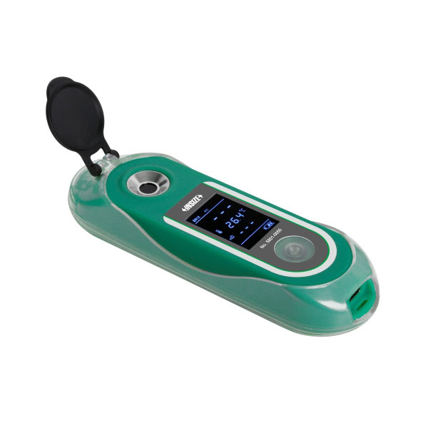 Picture of Insize 5801-A55 Mini Digital Refractometer, 0~50% (1.3330~1.4200Ri)