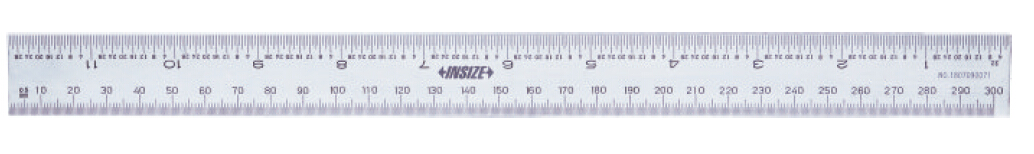Picture of Insize 7113-300A Rigid Rule, 12"/300mm