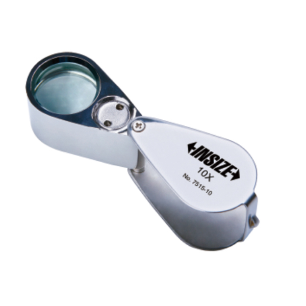 Picture of Insize 7515-10 Folding Magnifier With Illumination, Magnification 10X