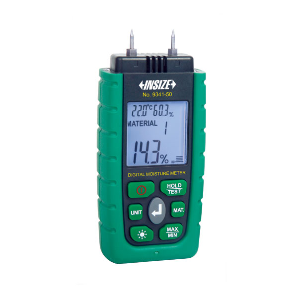 Picture of Insize 9341-50 Digital Moisture Meter, Measuring Depth 0~1.97"