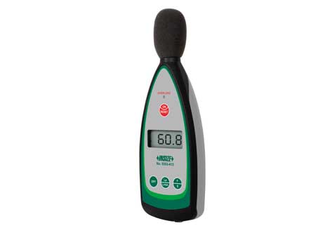 Picture of Insize 9353-413 Digital Sound Level Meter (Advanced Type), 40Db~130Db(Ref.20Upa)
