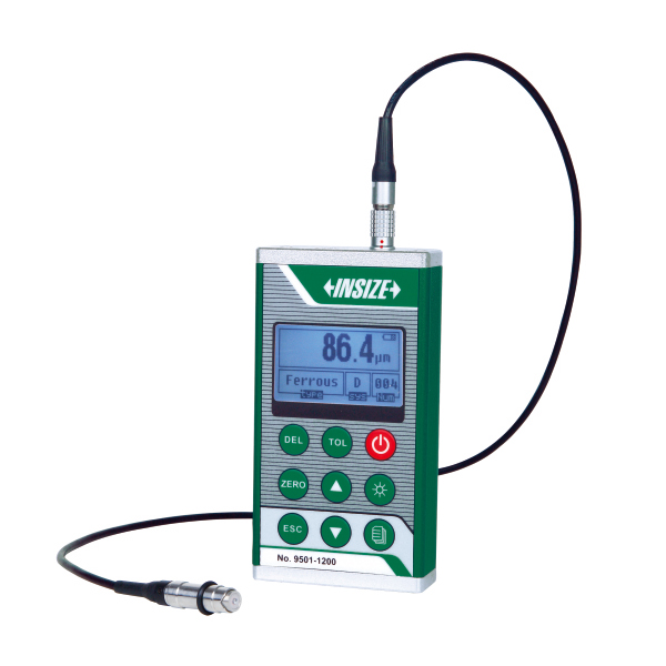 Picture of Insize 9501-1200 Coating Thickness Gage, Probe Type Fe, 0~50Mils