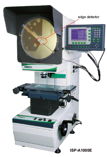 Picture of Insize Isp-A1000E Profile Projector, 12" Dia, With Edge Detector