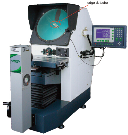 Picture of Insize ISP-A3000E Horizontal Profile ProJECTOR, 12" DIA, with edge detector