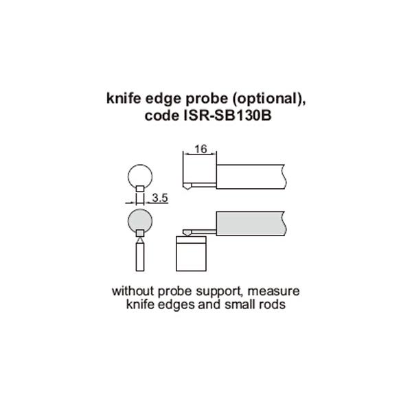 Picture of Insize Isr-Sb130B Knife Edge Probe