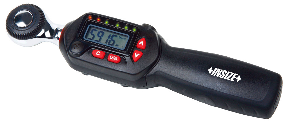 Picture of Insize Ist-Ws30 Short Handle Digital Torque Wrench, 53.1 ~ 265.5In.Lb/4.42 ~ 22.12Ft.Lb