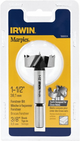 Picture of Irwin 1966934 1 1/2 Forstner Carbon Steel Drill Bit