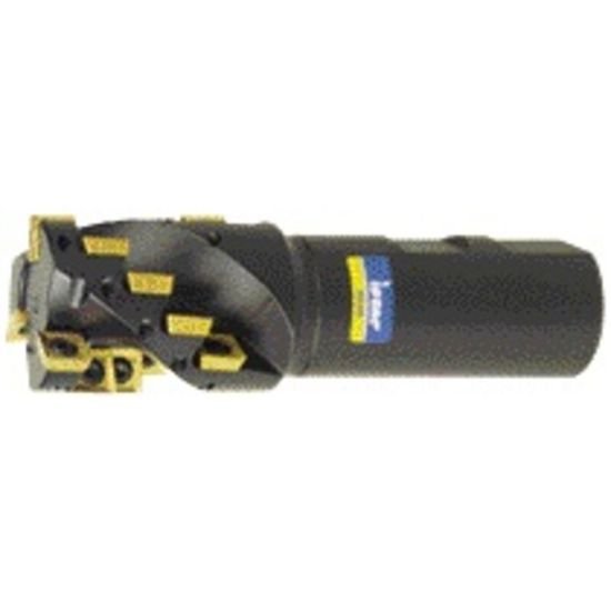 Picture of Iscar SPK 1.5-1.7W1.25-10 Milling Cutter 90.0°, Corn Cob 1.500 Diameter Weldon 1.250 4.750 OAL 15 Flute