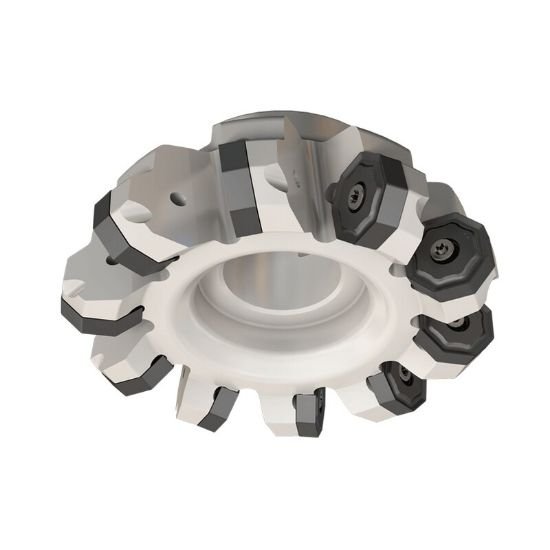 Picture of Iscar F45NM D3.0-06-1.00-R08 Milling Cutter 44.3° 3.000 Diameter Face Mill 1.000 1.750 OAL 6 Flute