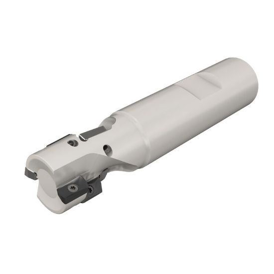 Picture of Iscar HP ANK D.75-.85-02-W.75-7 Milling Cutter 90.0°, Corn Cob 0.750 Diameter Weldon 0.750 3.500 OAL 6 Flute