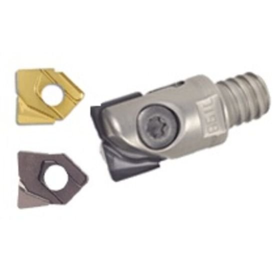 Picture of Iscar HCE D12/.50-mmT08 Milling Cutter 0.472 Diameter Screw On T08 1.102 OAL 1 Flute