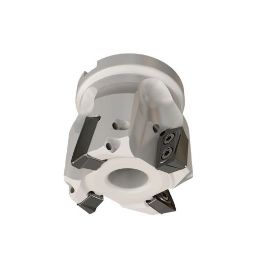 Picture of Iscar HP F90AT D4.00-5-1.50-19 Milling Cutter 90.0° 4.000 Diameter Face Mill 1.500 2.000 OAL 5 Flute