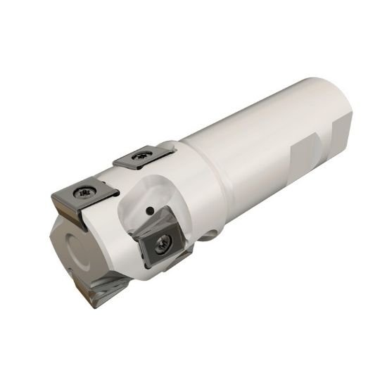 Picture of Iscar T490 LNKD2.0-18-3-W150-13 Milling Cutter 90.0°, Corn Cob 2.000 Diameter Weldon 1.500 5.250 OAL 12 Flute