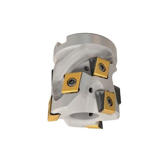 Picture of Iscar T490 SM-D2.5-14-4-1.0-13 Milling Cutter 90.0°, Corn Cob 2.500 Diameter Face Mill 1.000 2.362 OAL 12 Flute