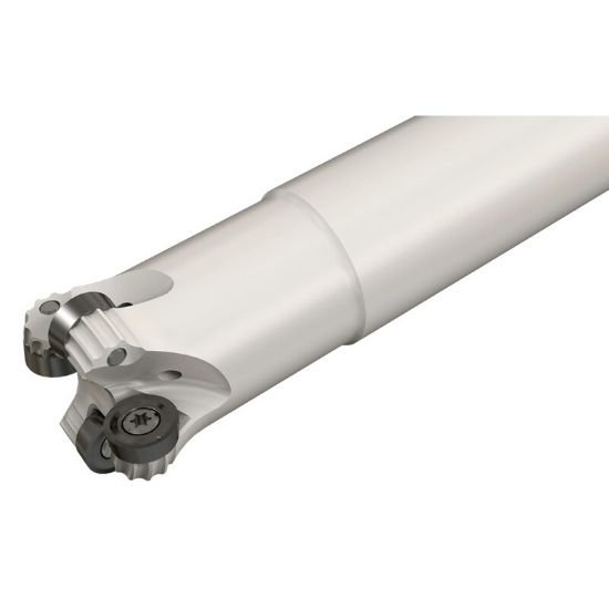 Picture of Iscar ERW D053A100-B-2-C1.00-12 Milling Cutter Button Cutter 0.530 Diameter Round 1.000 7.000 OAL 2 Flute