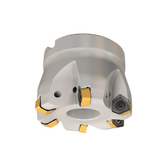 Picture of Iscar FF FWX D2.50-05-1.00-08 Milling Cutter 2.500 Diameter Face Mill 1.000 1.750 OAL 5 Flute