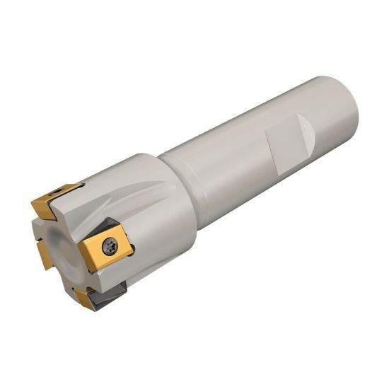 Picture of Iscar T490 ELND1.50-4-W1.00-08C Milling Cutter 90.0° 1.500 Diameter Weldon 1.000 4.000 OAL 4 Flute