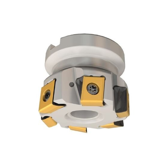 Picture of Iscar T490 FLN D1.50-5-.75-R-13 Milling Cutter 90.0° 1.500 Diameter Face Mill 0.750 1.570 OAL 5 Flute