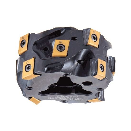 Picture of Iscar T490 Cap-D63-36-3-20-13FT Milling Cutter 90.0°, Corn Cob 2.480 Diameter Iscar Cap 2.480 1.417 OAL 9 Flute