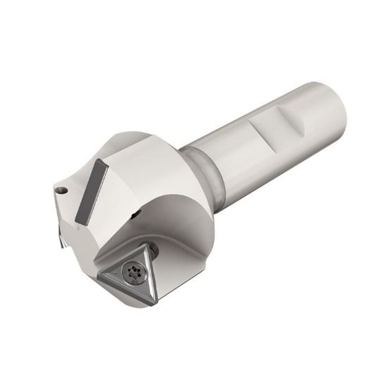 Picture of Iscar E30 D .62-W .75 Milling Cutter 30.0° 0.625 Diameter Weldon 0.750 3.540 OAL 3 Flute