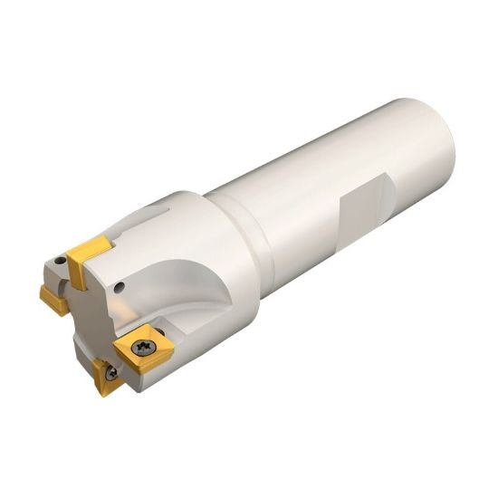 Picture of Iscar E90X D.75-W .75-06 Milling Cutter 90.0° 0.750 Diameter Weldon 0.750 3.000 OAL 3 Flute