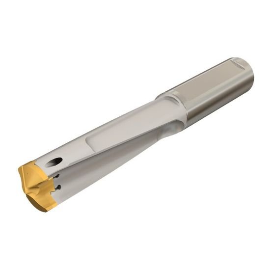 Picture of Iscar DCM 0394-130-039B-3.5D 0.394" Indexable Head Drills without a Flange and One Flat Shank, Drilling Depth 3.5xD, Suitable for Chamfering Holders