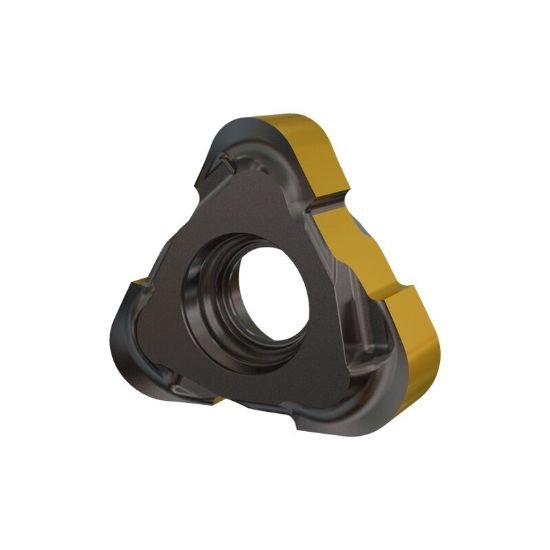 Picture of Iscar TR6TNCU100420 IC808 Milling Insert Triangle 0.078 Corner Radius TiAlN + AlTiN + TiN