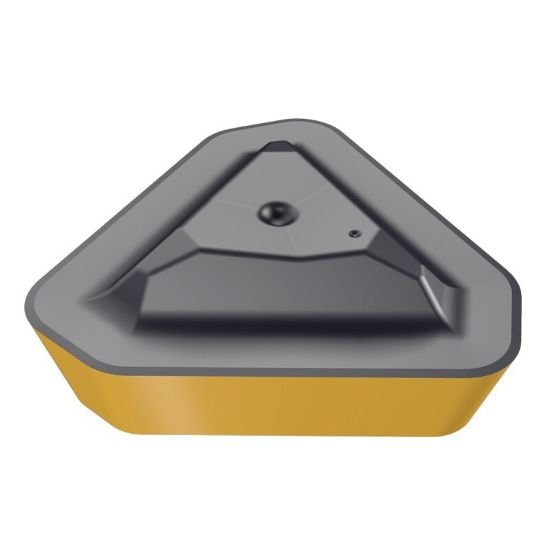 Picture of Iscar FFT3TXMT020105T IC830 Milling Insert Triangle 0.019 Corner Radius AlTiN + TiN