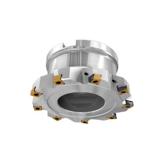 Picture of Iscar HTF D6.0-10-2.00-R-LN10 Milling Cutter 6.000 Diameter Face Mill 2.000 2.000 OAL 10 Flute