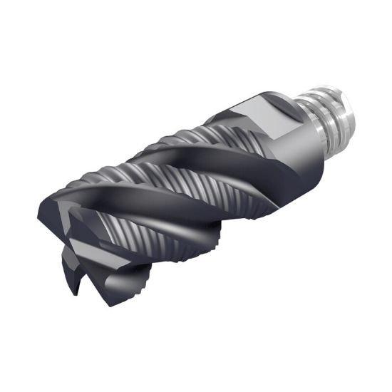 Picture of Iscar MM ERS500B75-4T08 IC908 Dia 1/2 SH T08 LOC 0.7500 OAL1.0630Screw On Head Carbide TiAlN Single End 45.0° Chamfer MULTI-Master