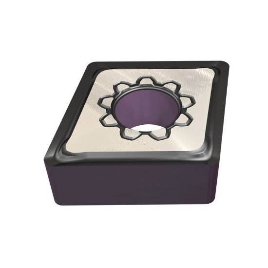 Picture of CNMG432-F3S IC804 Iscar CNMG120408-F3S IC804 80.0° Negative Carbide 0.0310 0.79mm Radius Roughing, Semi Finishing